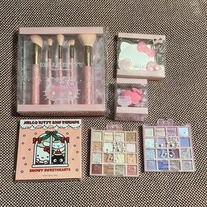 Wet n Wild Hello Kitty Makeup Collection with Brushes and Palettes